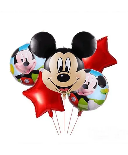 Highlands Mickey Mouse Balloons - 5 Pieces