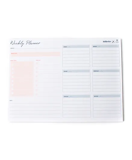 Prickly Pear Achievher X Prickly Pear A4 Weekly Planner