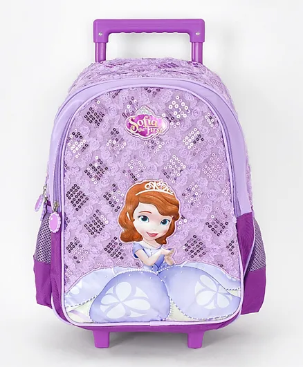 Disney Sofia Smart Princes Rule Trolley Bag - 16 Inches