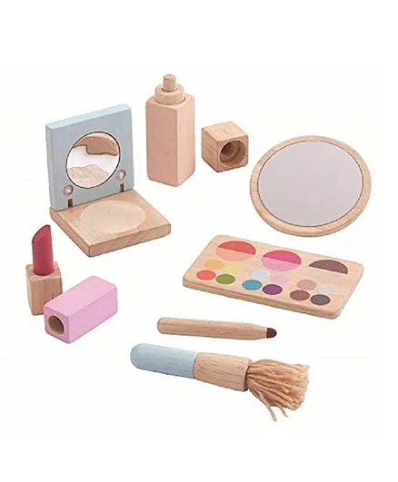 Plant Toys Wooden Makeup Set Multi Color - 8 Pieces