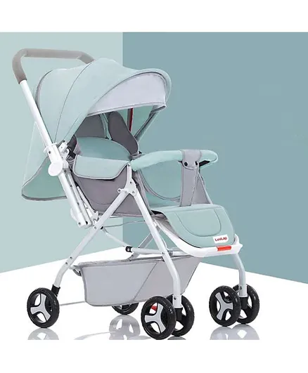Pixie Travel Light Strollers with Superior Safety - Blue
