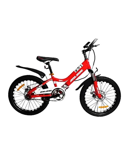 دراجة رياضية للأطفال من مايتس جي إن جي - حديدية باللون الأحمر - 50.8 سم