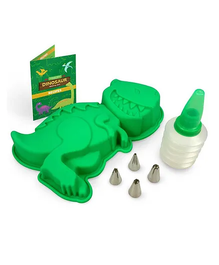 Handstand Kitchen Dinosaur Cake Making Set - 7 Pieces