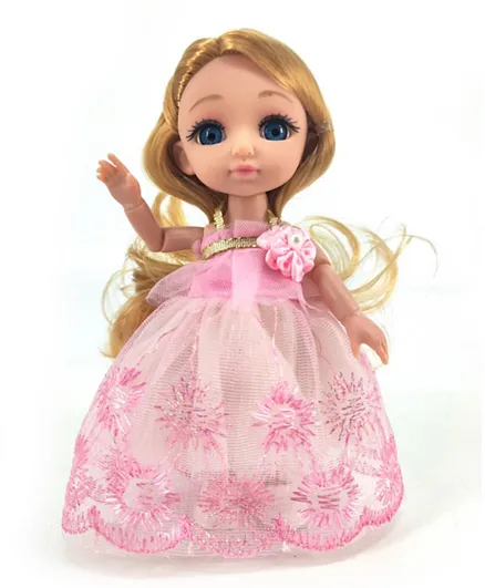 Sweet Annie Doll With Wardrobe Playset Pink - 15.24cm