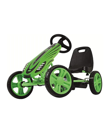 Hauck Speedster Pedal Go Kart Sporty Graphics - Green