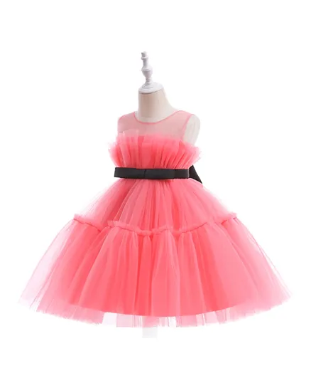 DDaniela Multi Layered Gown - Pink