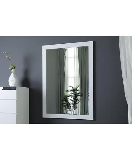 PAN Home Cadence Wall Mirror - White