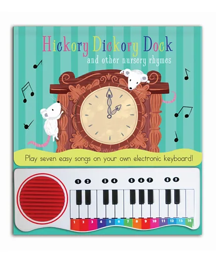 Piano Book Hickory Dickory Dock - English