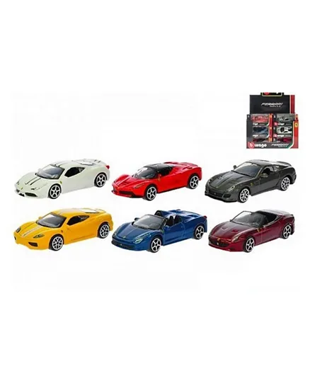 Bburago Die Cast Race & Play La Ferrari Car Pack of 1 - Assorted