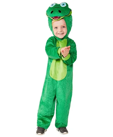 Smiffys Toddler Crocodile Costume - Green