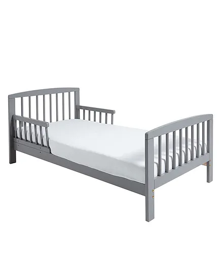 Kinder Valley Sydney Toddler Bed With Mattress - Grey