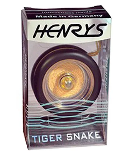 Henrys Yo Yo Tiger Snake Axys - Black And Transparent