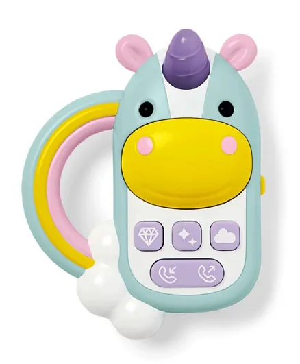Skip Hop Zoo Unicorn Phone - Multicolor