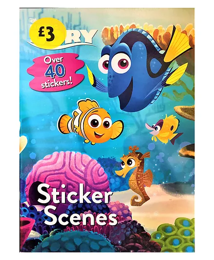 Disney Pixar Finding Dory Sticker Scenes Book - English