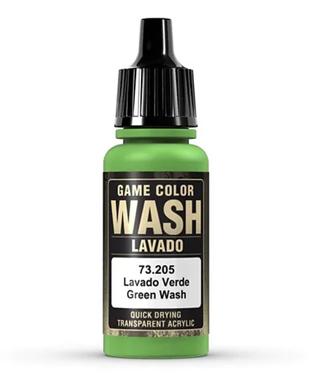 Vallejo Game Color Wash 73.205 Green - 17mL