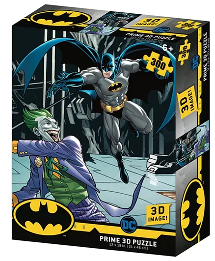 Prime 3D DC Comics Batman vs Joker Puzzle - 300 Pieces