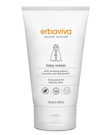 Erbaviva Organic Baby Cream - 125ml