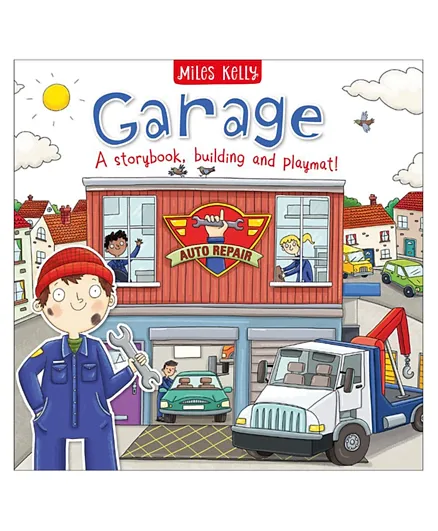 Garage A Story Book Building And Playmat- English