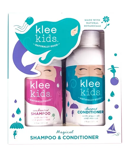 Klee Naturals Organic Shampoo & Conditioner Set - 236mL Each