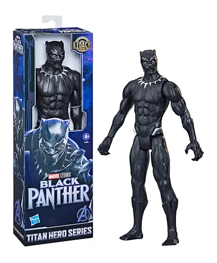 Marvel Black Panther Marvel Studios Legacy Collection Titan Hero Series Black Panther Action Figurine  - 12 Inch