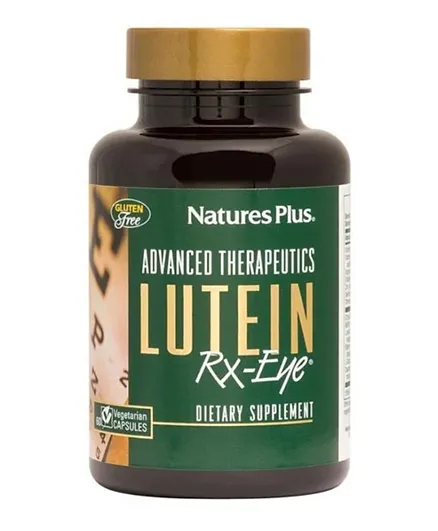 Natures Plus Lutein RX Eye Dietary Supplement - 60 Capsules