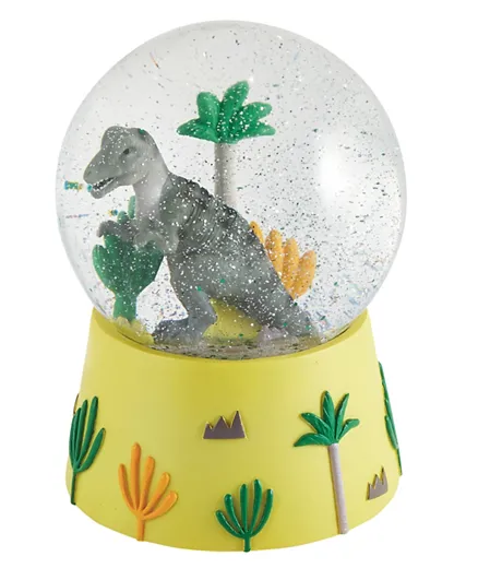 Floss & Rock Musical Dino Snow Globe - Multicolor