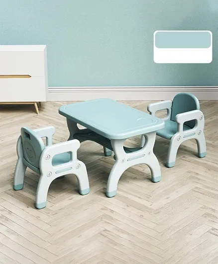 Megastar Kids Activity Table With 2 Chairs - Powder Blue