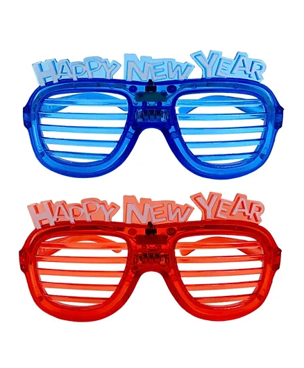 Party Magic Happy New Year LED Glasses - Assorted