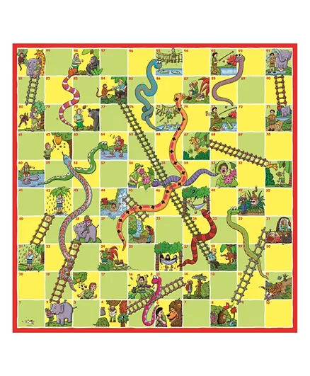 Galt Toys Snakes and Ladders Ludo Game Set - Multicolour