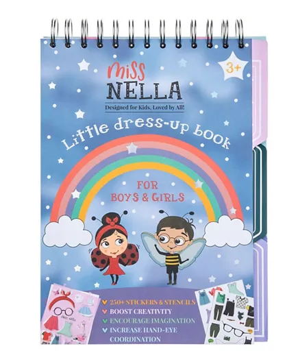 Miss Nella Little Dress Up - Activity Book