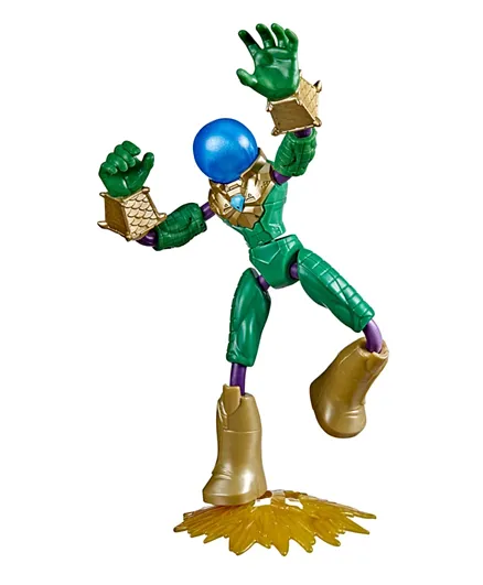 Marvel Spider-Man Bend and Flex Missions Marvels Mysterio Space Mission Action Figure - 6 Inch