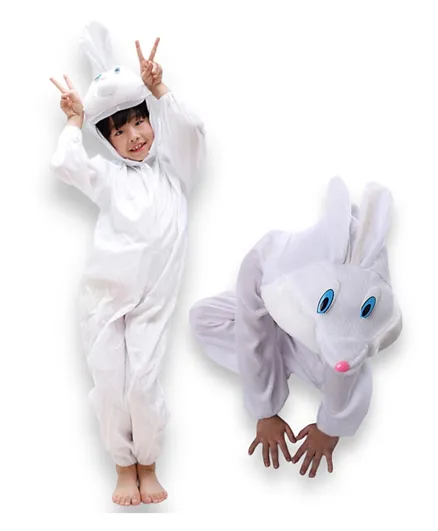 Highland Rabbit Animal Costume - White