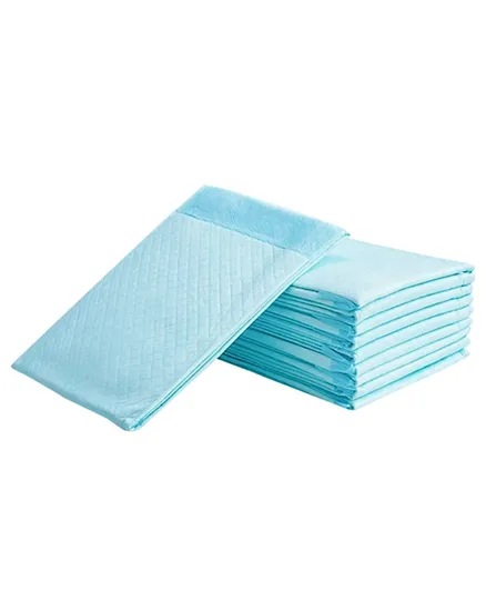 Star Babies Blue Disposable Changing Mat Pack of 20 - Buy one Get one Free