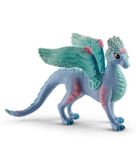 Schleich Flower Dragon & Child Figurine - Realistic Bayala Toy Set, Multicolor, Ages 4 Years+, Movable Wings