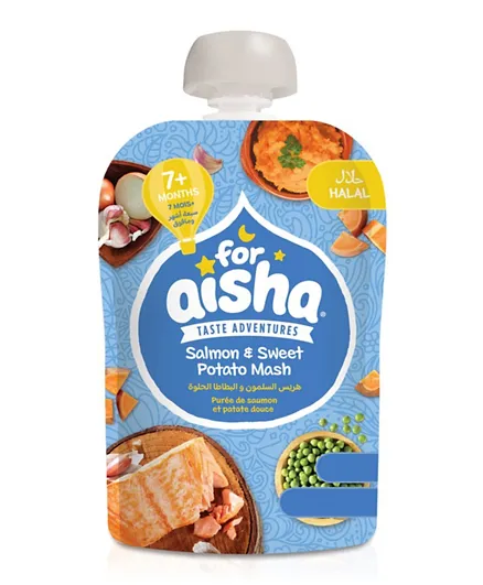 FOR AISHA Salmon & Sweet Potato Mash 2 - 130g