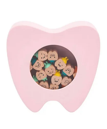 Woody Buddy Teeth Fairy Keepsakes - Pink