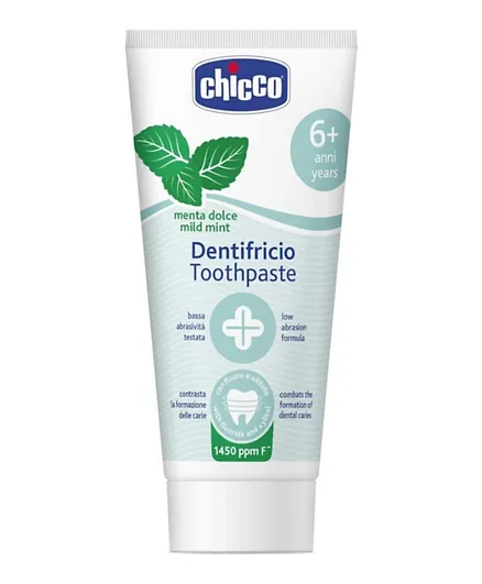 Chicco Mild Mint Toothpaste with Fluoride - 50mL