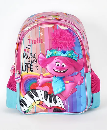 Trolls Music is My Life Backpack - 16 Inches