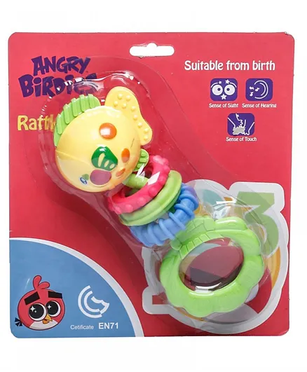 Angry Birds Fish Rattle Toy - Multicolour