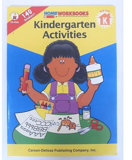 Carson Dellosa Kindergarten Activities Paperback - English