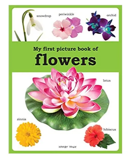 My First Picture Book of Flowers - English