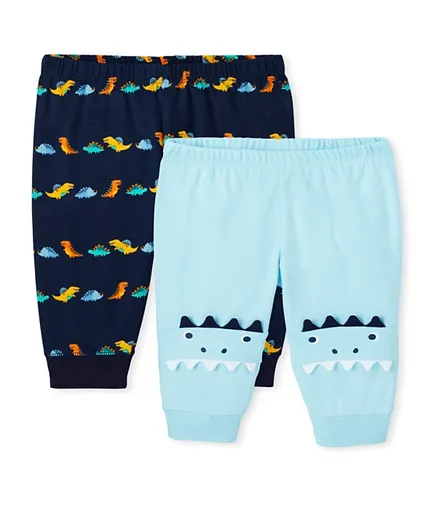The Children's Place 2 Pack Dino Pants - Blue