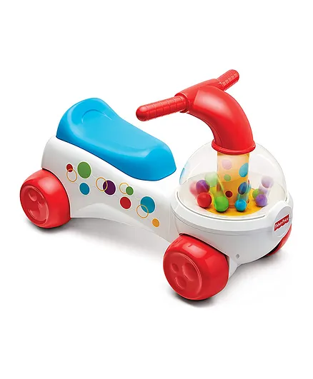 Fisher Price Corn Popper Ride-On - White