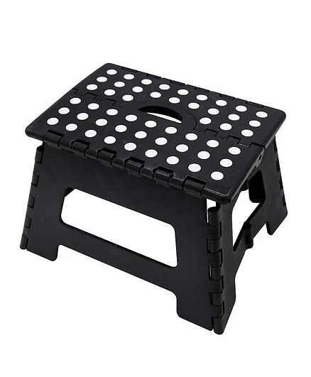 Eazy Kids Foldable Step Stool - Black