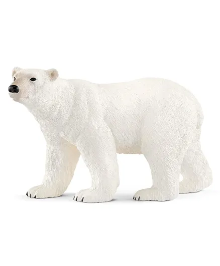 دمية الدب القطبي من شلايش - لون أبيض