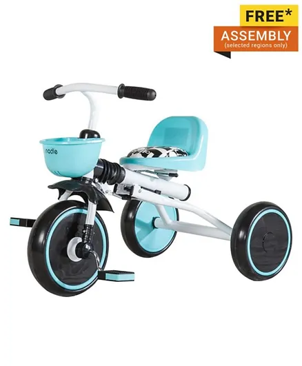 Nadle Tricycle with Front Basket - Blue