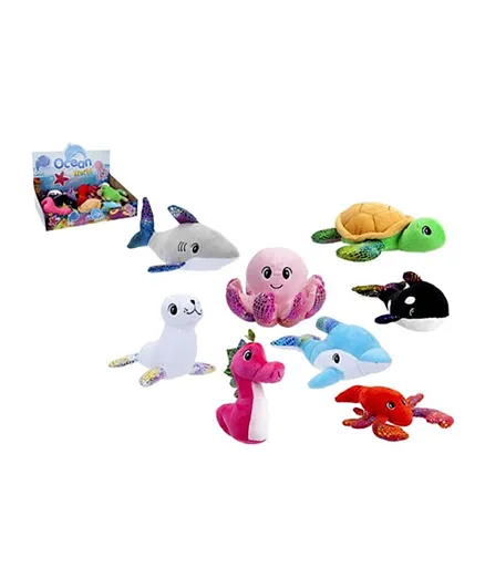 PMS Cute Ocean World Shiny Sea-Life Assorted Pack of 1 - Assorted Colors