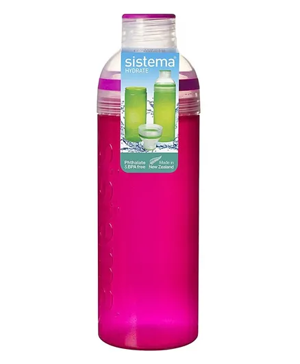 Sistema Trio Water Bottle Red - 700mL
