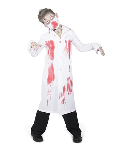 Party Magic Zombie Doctor Costume - Multicolour