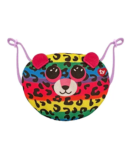 TY Kids Face Mask Leopard Dotty - Multicolor